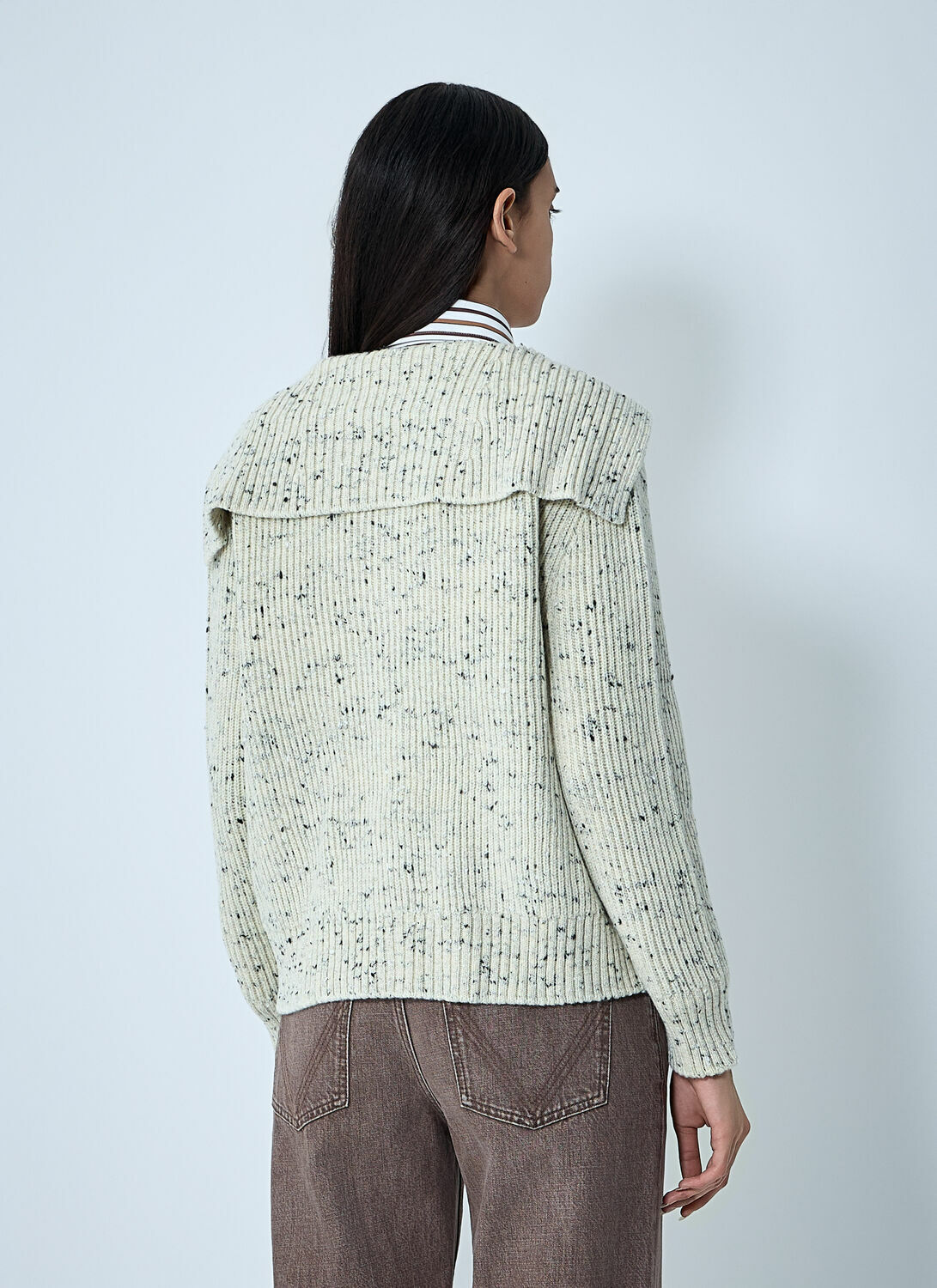 Bottega Veneta Wool English Rib Cardigan