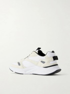 Valentino Garavani - Demivee Suede-Trimmed Mesh Sneakers - White