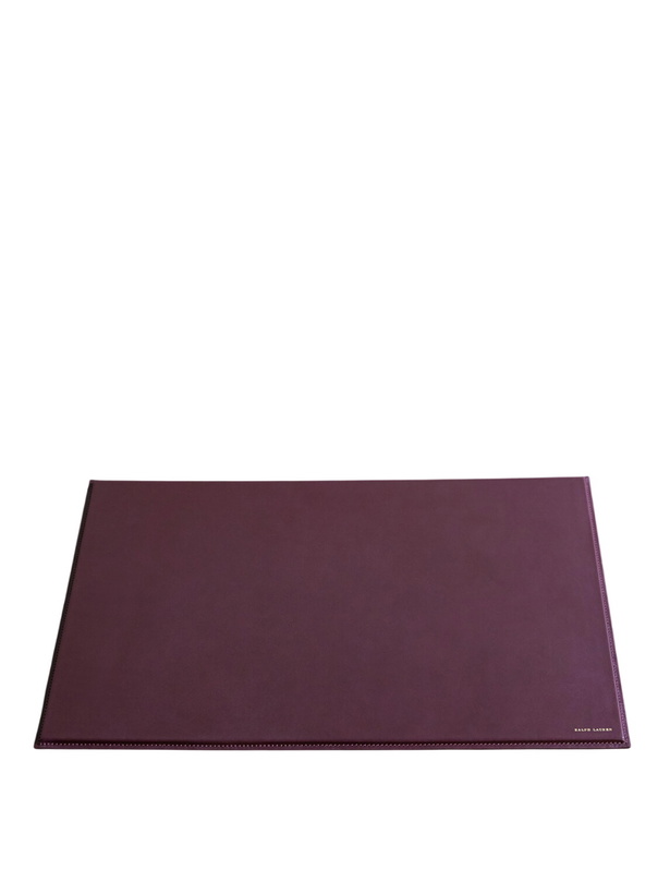 Photo: Ralph Lauren Home - Brennan Leather Small Desk Blotter