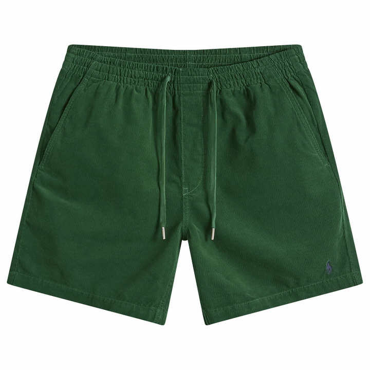 Photo: Polo Ralph Lauren Men's Micro Corduroy Shorts in New Forest