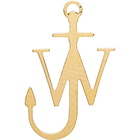 JW Anderson Gold Anchor Brooch