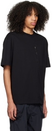 A-COLD-WALL* Black Zip Pocket T-Shirt