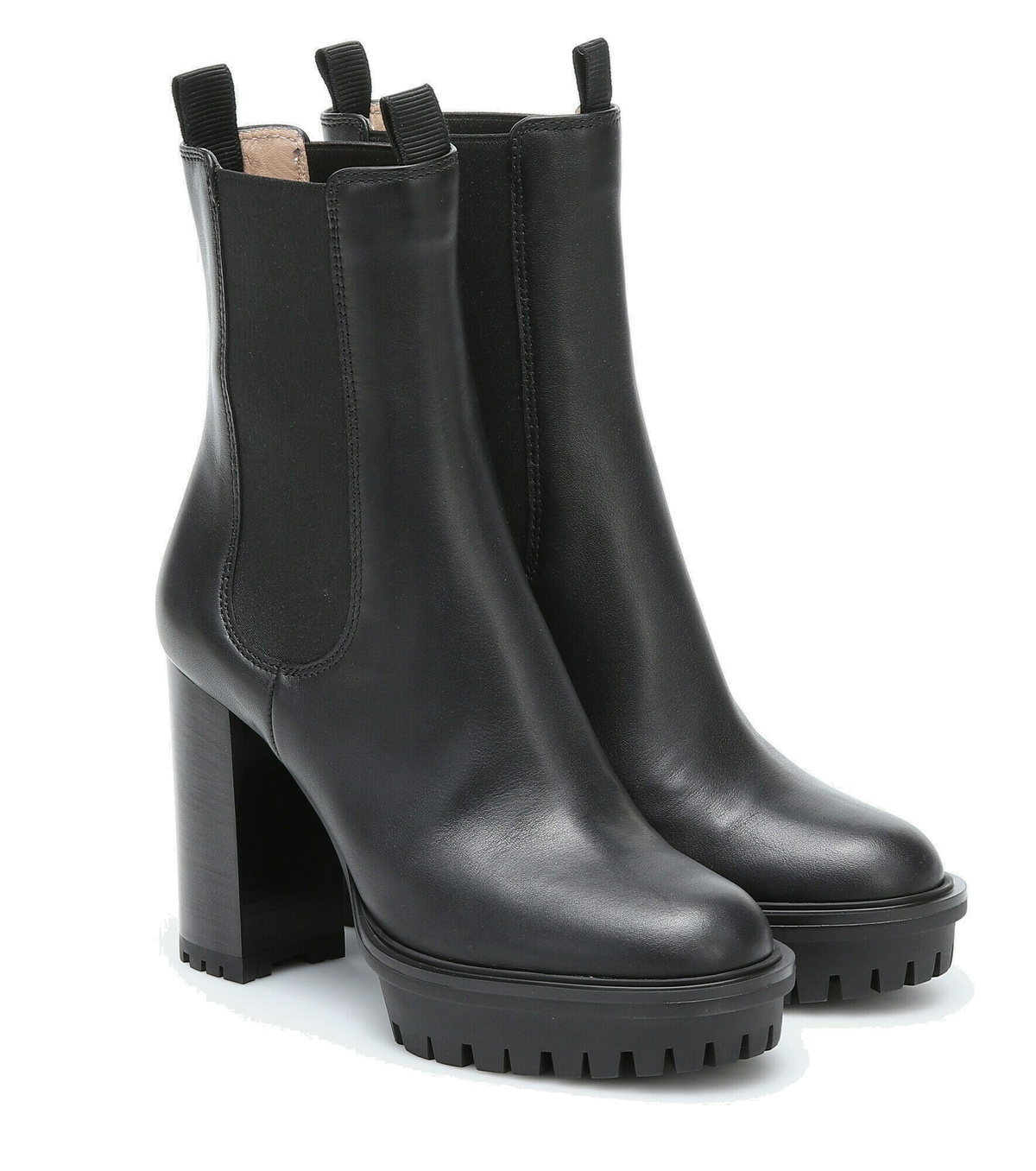 gianvito rossi leather ankle boots