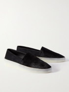 Fear of God - Pony Hair and Suede Espadrilles - Black