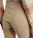 Stouls Carolyn suede leggings