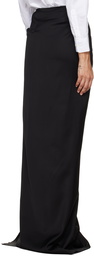 Dries Van Noten Black Sinas Maxi Skirt