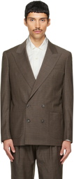 Carter Young Brown Kirk Unstructured Blazer