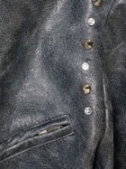 ALESSANDRA RICH - Studded Leather Oversize Biker Jacket