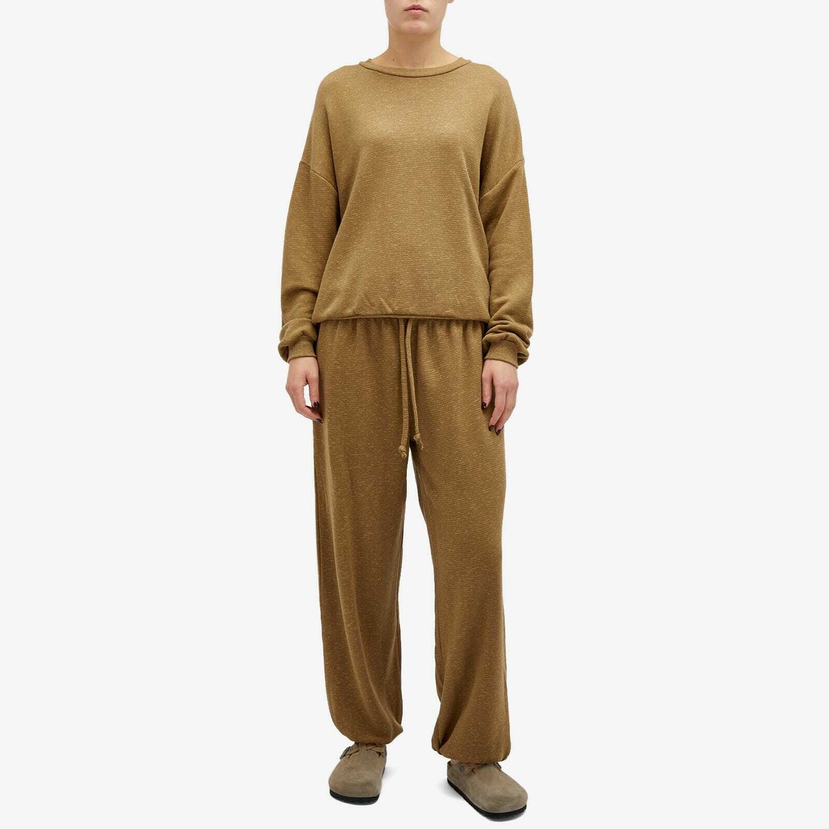 Baserange Women's Rim Sweatshirt in Stome Green