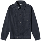 Engineered Garments Men's Trucker Jacket in Dark Navy