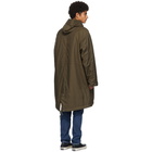 Nudie Jeans Green Kajjan Waxed Parka