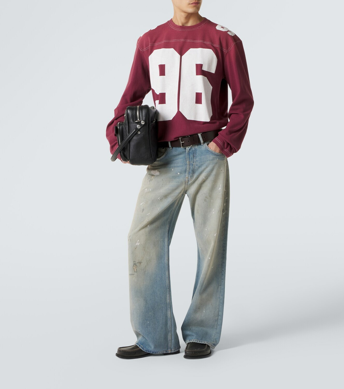 Acne Studios Printed cotton jersey T-shirt