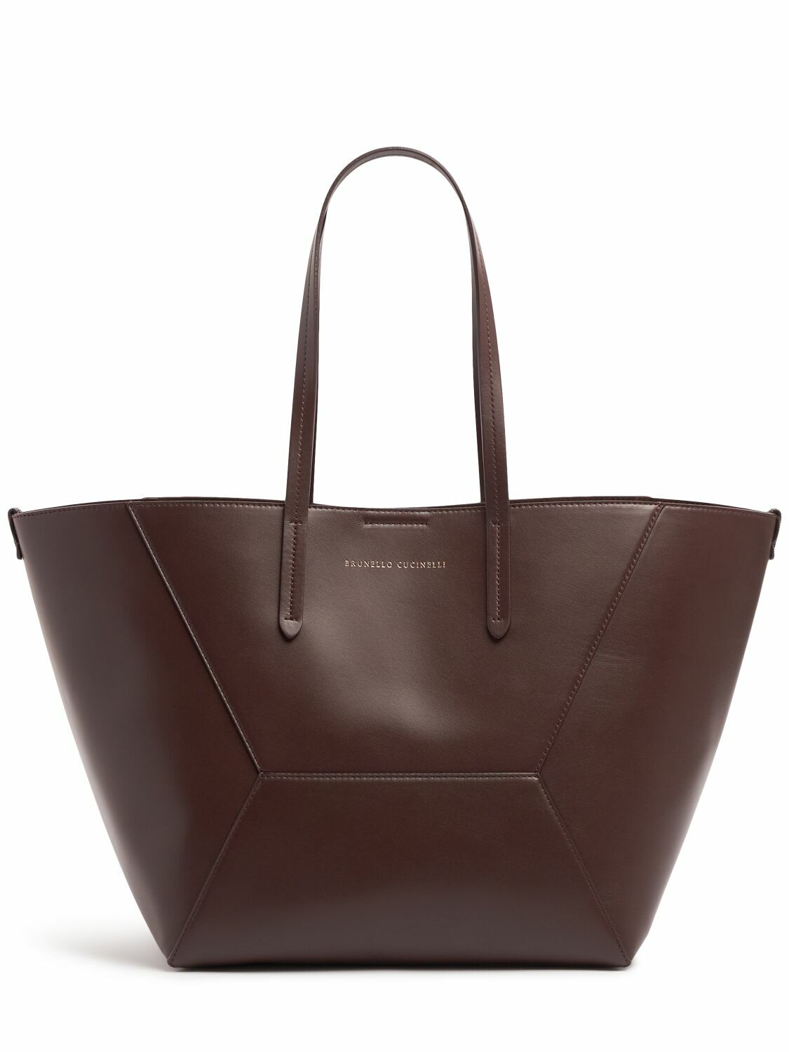 Brunello Cucinelli Suede Pochette With Monili Detail