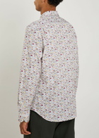 PS Paul Smith Patterned Tailored fit Stretch-cotton Shirt Multicoloured 1