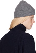 NORSE PROJECTS Gray Merino Lambswool Beanie