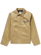 Gallery Dept. - Montecito Logo-Print Cotton-Twill Jacket - Brown