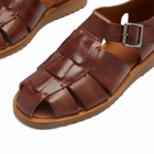 Paraboot Men's Pacific Sandal in Marron