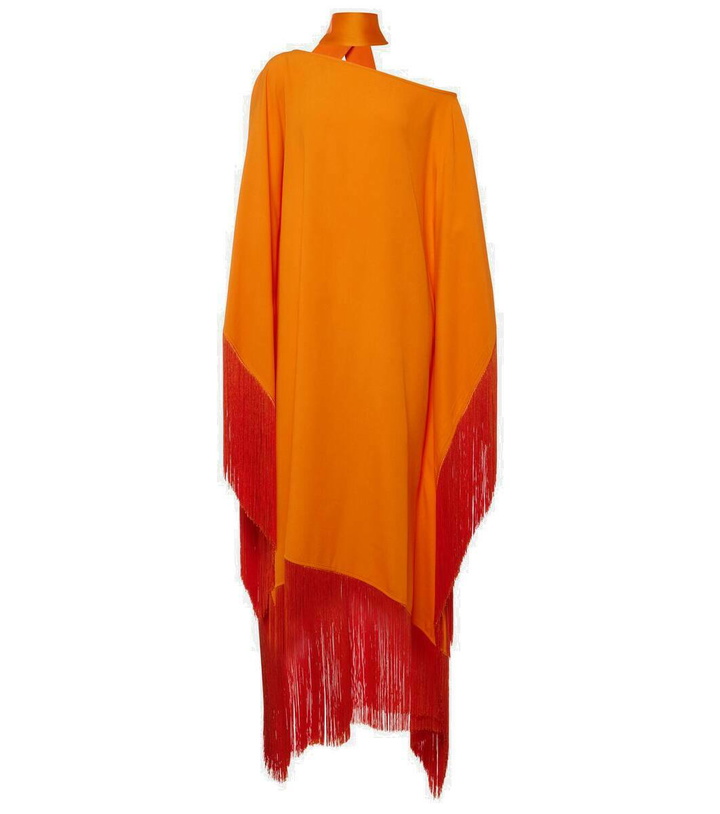 Photo: Taller Marmo Tevere scarf-detail crêpe cady kaftan