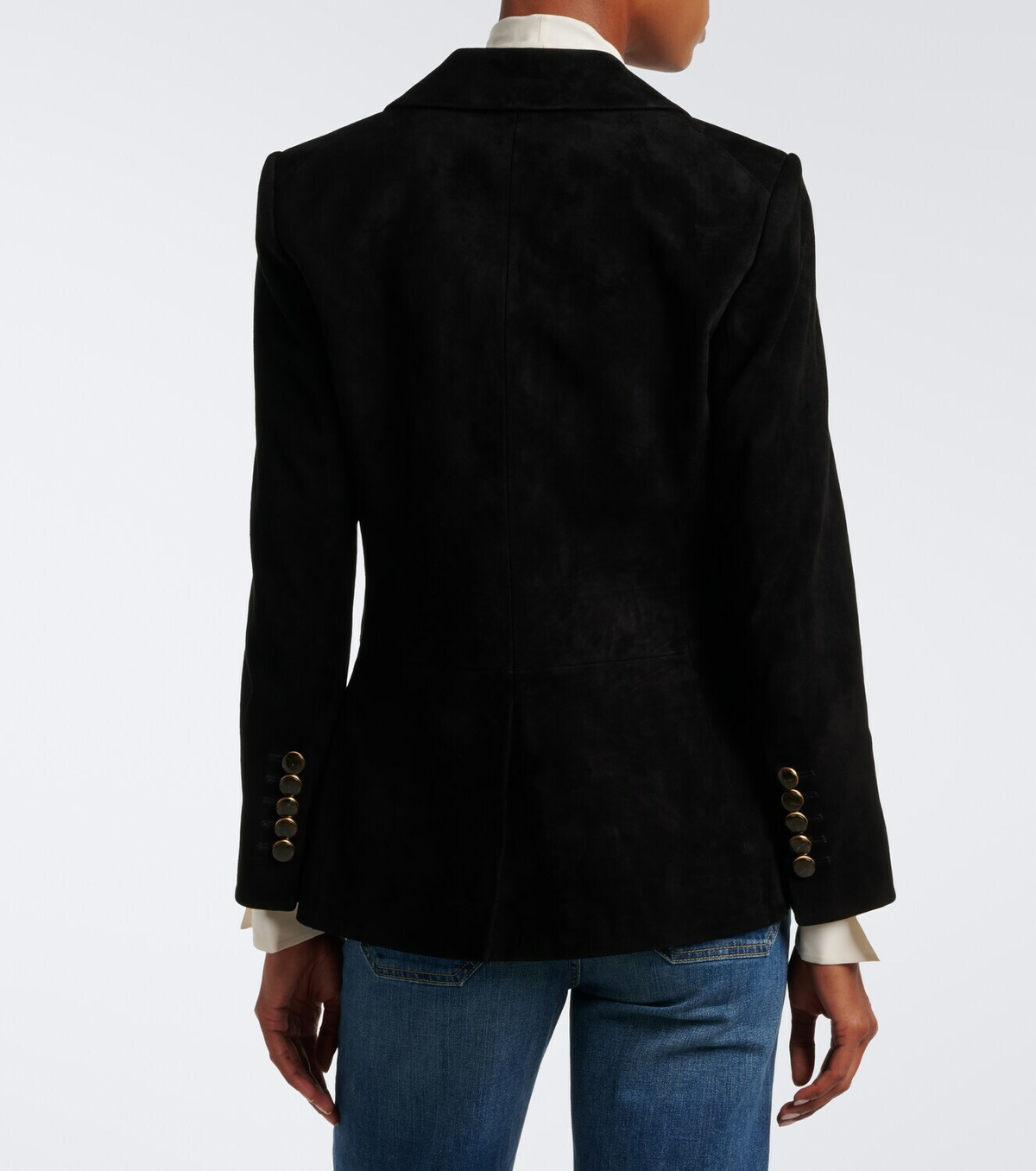 Veronica Beard Healy suede blazer