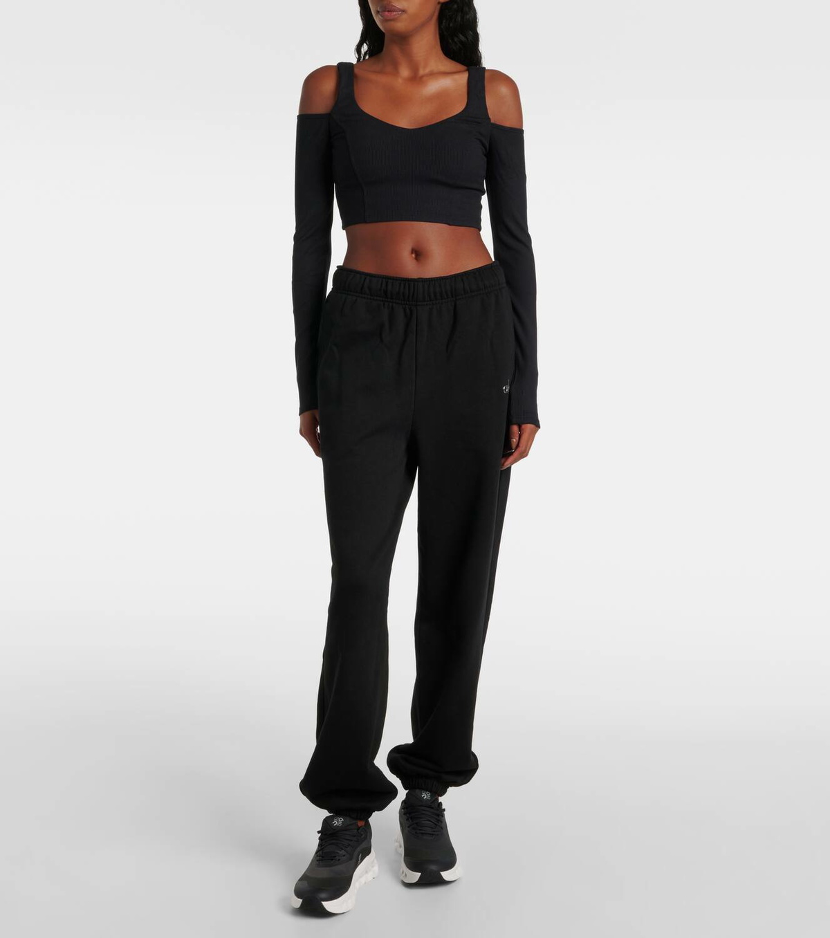  Alo Yoga Cutout crop top Alo Yoga Illustration 
