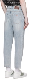 Emporio Armani Blue Pocket Jeans