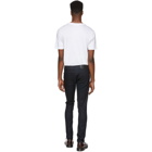 Nudie Jeans Black Skinny Lin Jeans