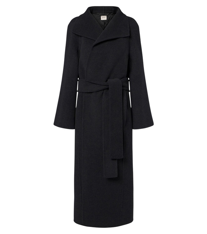 Photo: Khaite Romare wool wrap coat