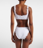 Polo Ralph Lauren Broderie anglaise ruffled bikini top
