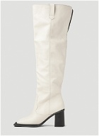 Ninamounah - Howl Knee High Boots in White