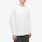 DIGAWEL Men's Long Sleeve Dolman T-Shirt in White