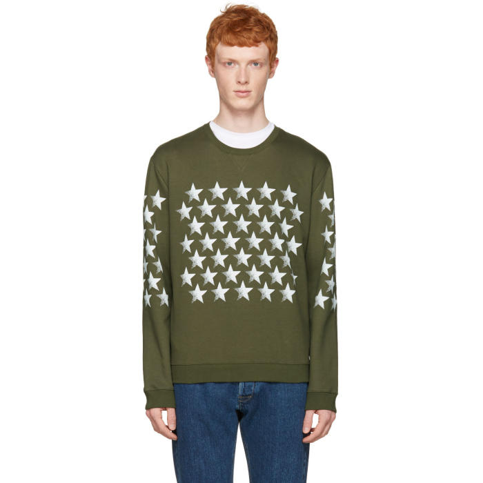 Photo: Valentino Green Star Pullover