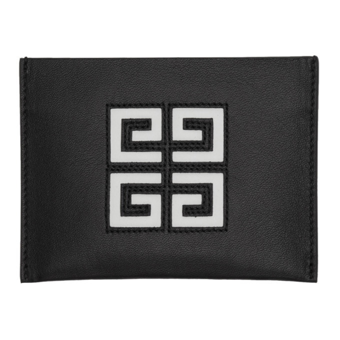 Photo: Givenchy Black Cut-Out 4G Card Holder