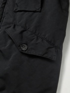 Stone Island - Logo-Appliquéd Shell Hooded Down Jacket - Black