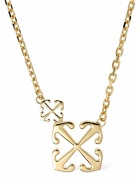 OFF-WHITE Arrow Brass Necklace
