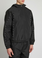 Daily Paper Amadi Hooded Shell Jacket Black