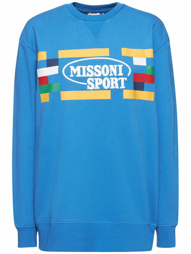 Photo: MISSONI - Logo Cotton Sweatshirt
