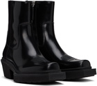 VTMNTS Black Neo Western Boots