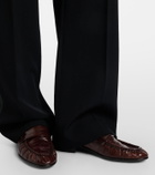 The Row Soft leather loafers