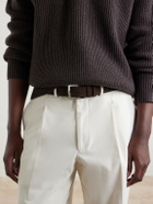 Kiton - 3.5cm Suede Belt - Brown