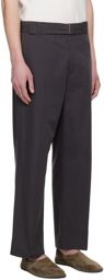 The Row Gray Earl Trousers