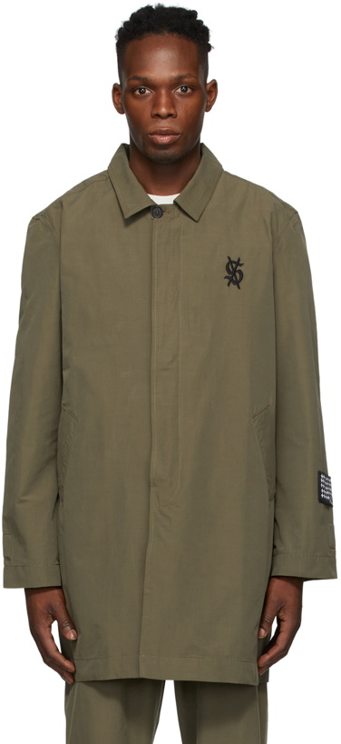 Photo: Ksubi Khaki Dollar Coat