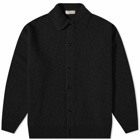 FrizmWORKS Men's Wool Knit Cardigan Jacket in Black