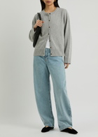 Skall Studio Senna Wool Cardigan Light Grey