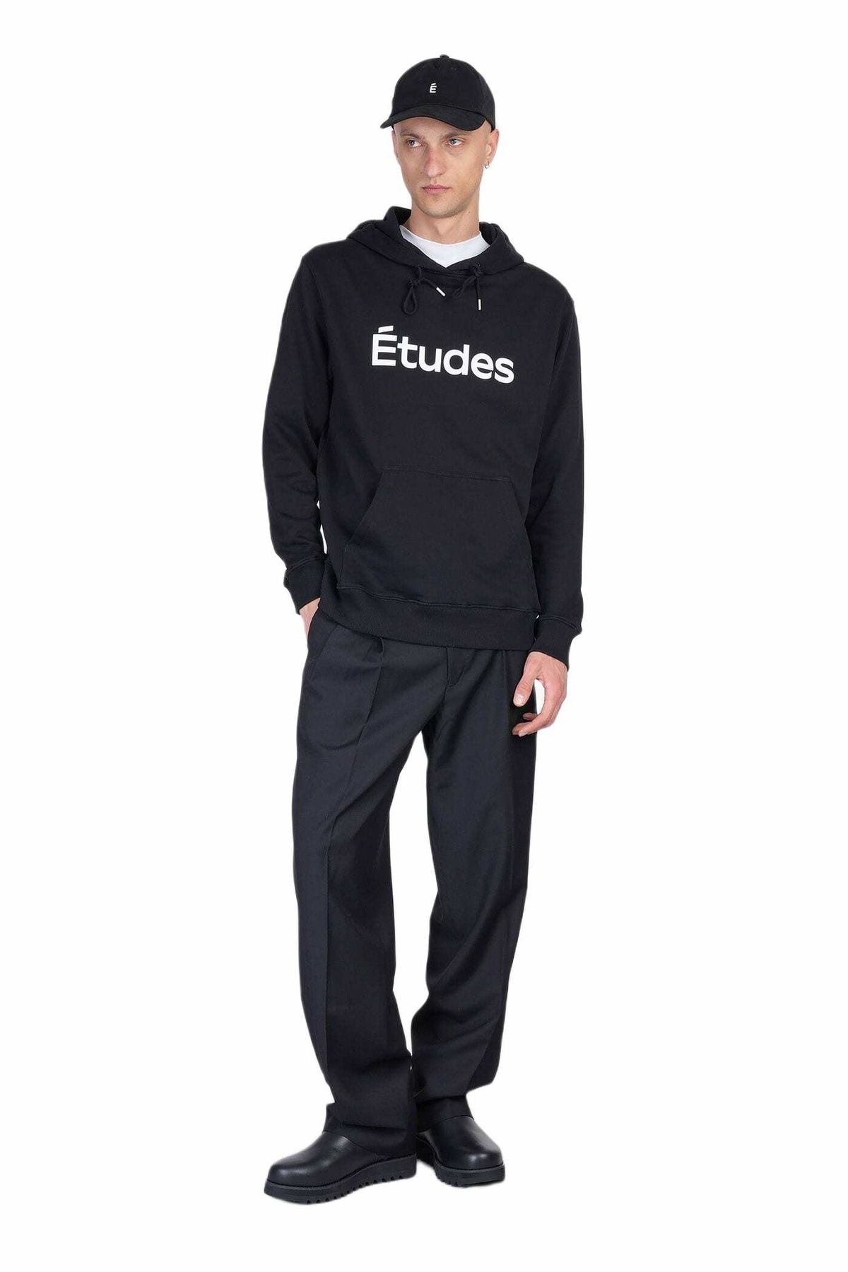 Études Sweatshirt In Black Cotton