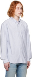 GANT 240 MULBERRY Blue & White Rel Shirt