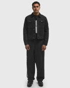 032c DOWN TO EARTH BOXY DENIM JACKET Black Men