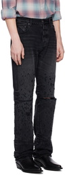 AMIRI Black Shotgun Jeans