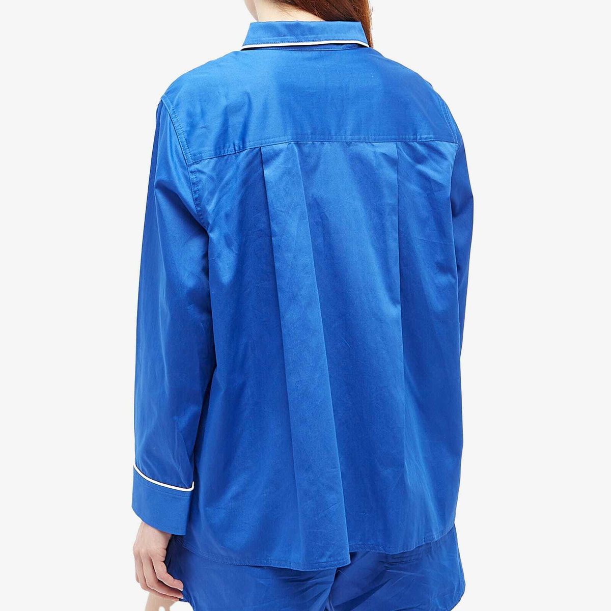 HAY Women's Outline Long Pyjama Shirt in Vivid Blue