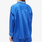 HAY Women's Outline Long Pyjama Shirt in Vivid Blue