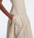 Jacquemus Paradiso wool-blend midi dress